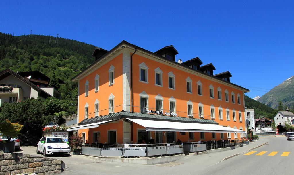 Boutique Und Bier Hotel Des Alpes Fiesch Szoba fotó
