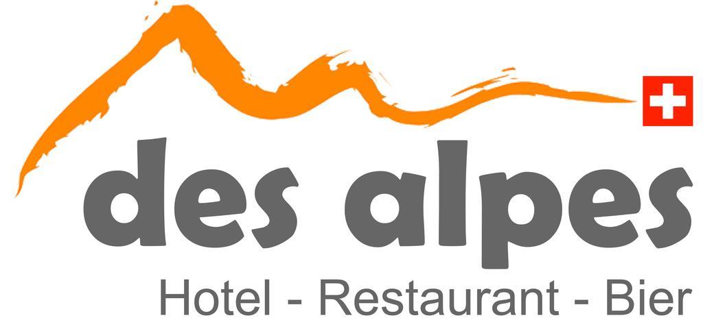 Boutique Und Bier Hotel Des Alpes Fiesch Kültér fotó